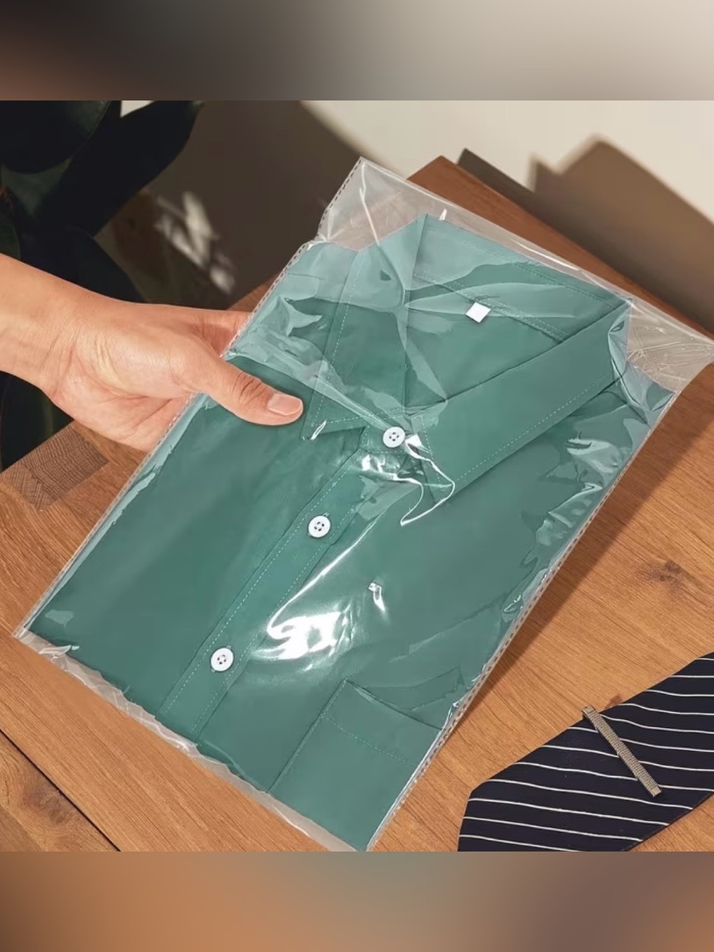 10”x 13” Clear Plastic Adhesive Bags 😍